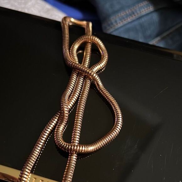 Ted Baker black & gold hard shell purse crossbody bag - Picture 5 of 5